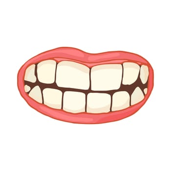 icon in cartoon style on a white background