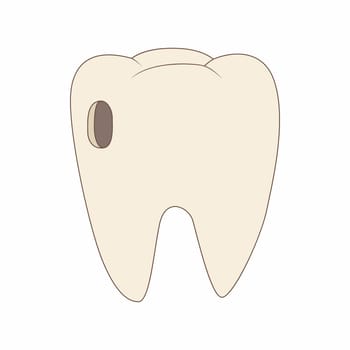 icon in cartoon style on a white background