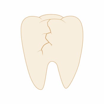 icon in cartoon style on a white background