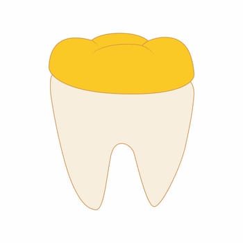 icon in cartoon style on a white background