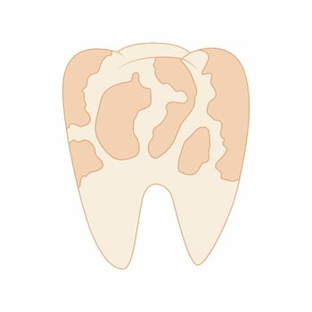 icon in cartoon style on a white background