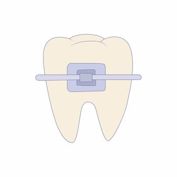 icon in cartoon style on a white background