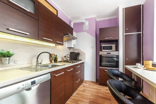 Interior photo shoot in a modern apartment. Czech Republic