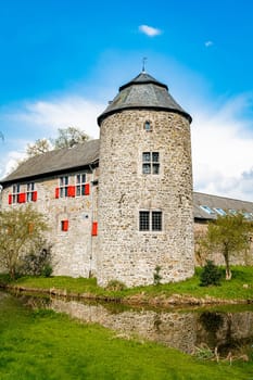 Medieval Water Castle Ratingen, near Dusseldorf, Germany