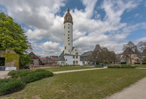 Medieval Hoechster Castle in Frankfurt Hoechst, Germany