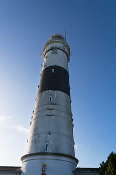 Island of Sylt, Germany. The historic lighthouse of Kampen, also called "Long Christian"" (German: Langer Christian), built in 1853."