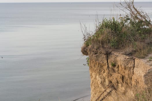 Steep coast on the Baltic Sea near Ahrenshoop