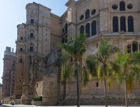The Cathedral of Málaga, a Roman Catholic church in Málaga city, Spain. It is in the Renaissance architectural tradition. It was constructed between 1528 and 1782..