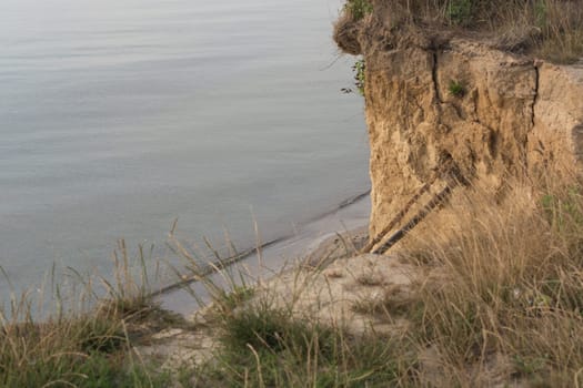 Steep coast on the Baltic Sea near Ahrenshoop