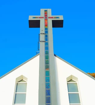 Parish church of Santo Amaro in Paul do Mar village, Madeira island, Portugal