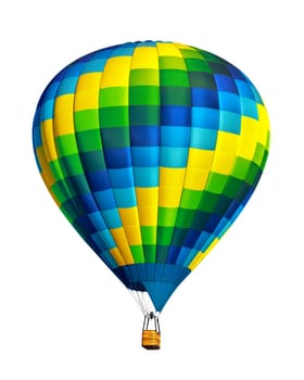Hot air balloonn isolated