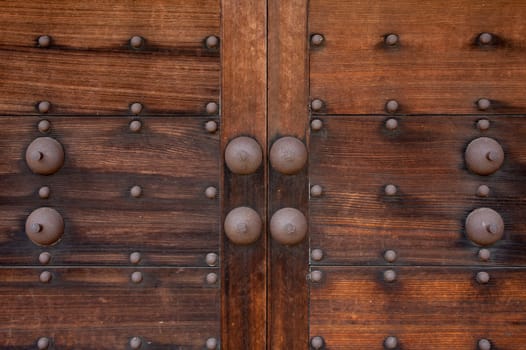 Door of Japanese old castle