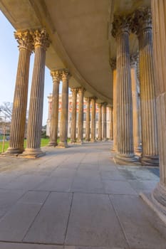 Pillars of the Tour of the Communes in Potsdam