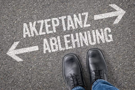 Decision at the crossroads - acceptance or rejection