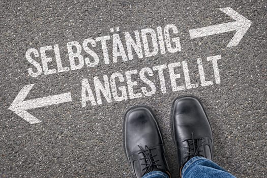 Decision at the crossroads - Self-employed or employed