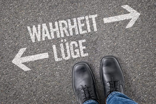 Decision at the Crossroads - Truth or Lie