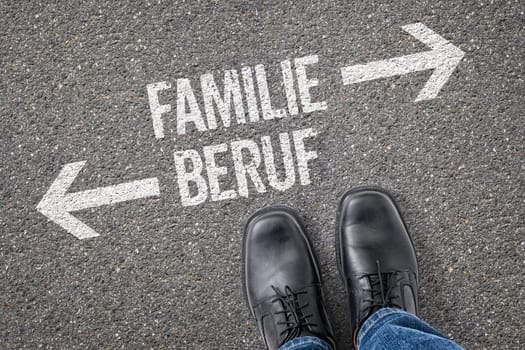 Decision at the crossroads - family or profession