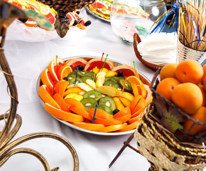 beautiful fruit buffet