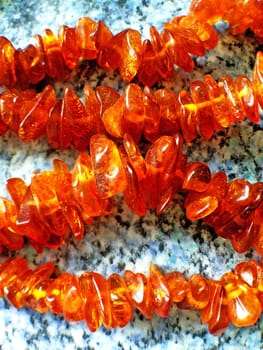 amber necklace