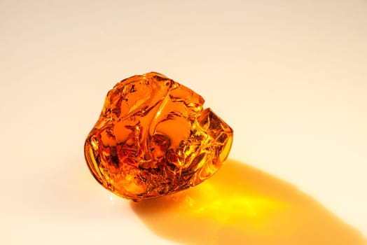 Amber.