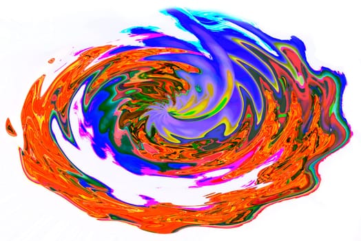 colorful spiral