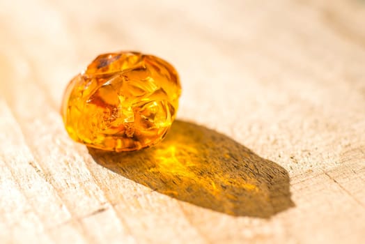 Amber.