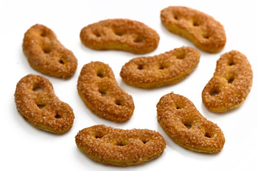 Golden brown pastries with a crisp texture are arranged neatly, inviting a delightful taste experience for all.