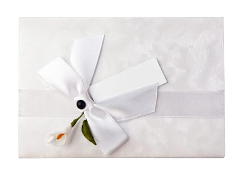 Christmas decorative invitation on a white background