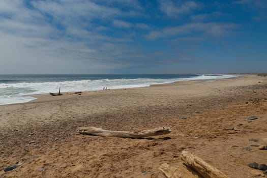 A view from Skeleton Coast National Park, Namibia