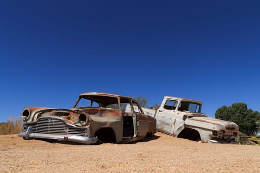 Abandoned car from Solitaire, Namibia
