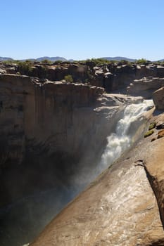 A view from Augrabies falls, South Africa