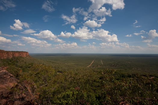 Panorama from Waterberg National Park, Namibia