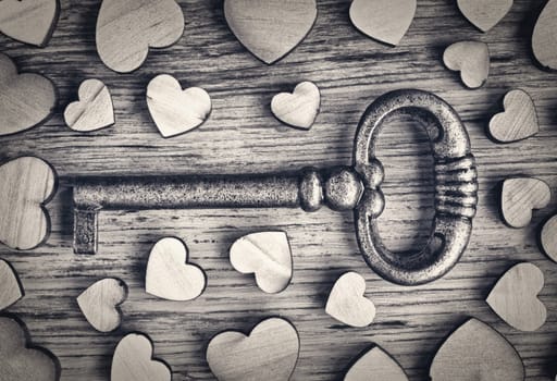 key to heart