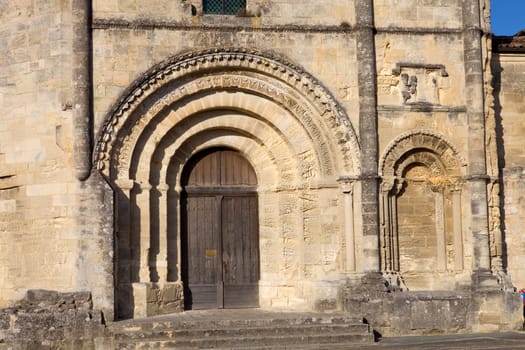 Saint Emilion ancient gothic church, Aquitaine, France
