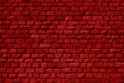 Red brick wall