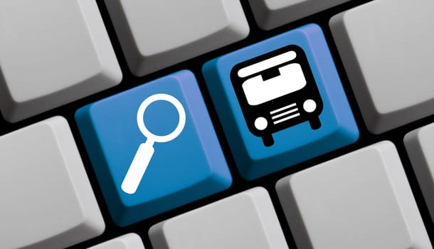 Search and find the bus online
