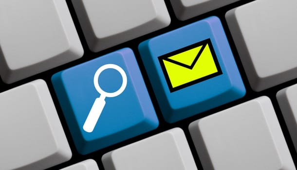 Search and find mails online