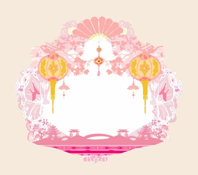 Mid-Autumn Festival for Chinese New Year - card
