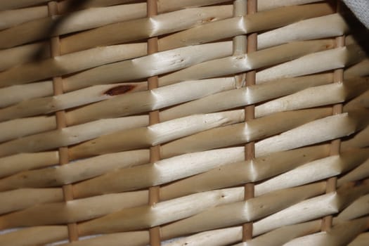 beautiful wicker basket to transport fresh and healthy products