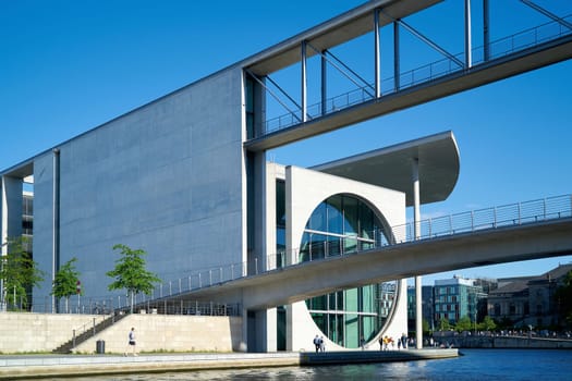 Marie-Elisabeth-Lueders-Haus in the government district on the banks of the river Spree in Berlin