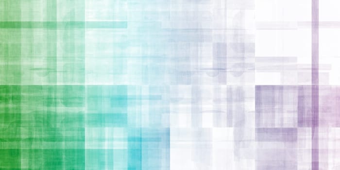 Science Technology Data as a Abstract Art
