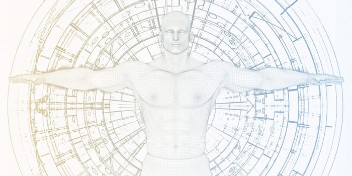 Disruptive Science And Technology As A Abstract Background