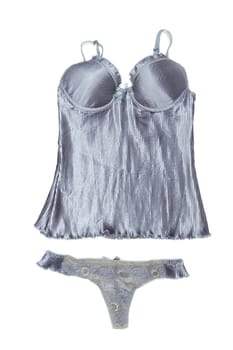 Set of sexy lingerie. Isolate on white.