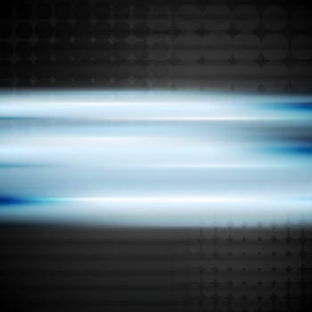 Shiny blue vector abstract background