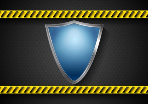 Abstract protection design. Vector background