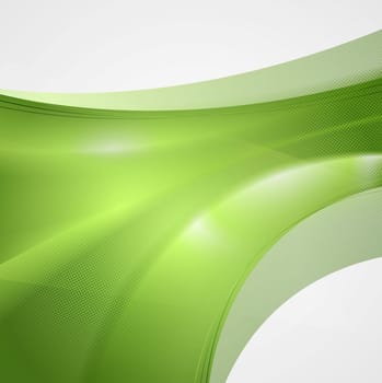 Abstract vibrant tech wavy vector background