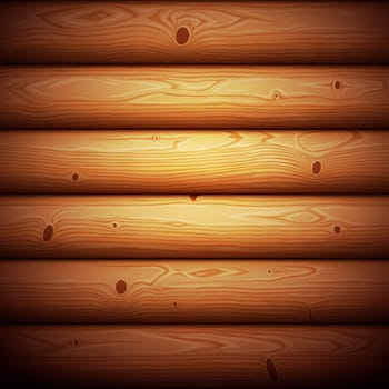 Wooden Timbered Wall Background. Clipping paths included in additional jpg format.