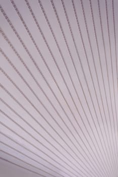 Diode strip.close up of led lights tape set on the ceiling  at new luxury apartment