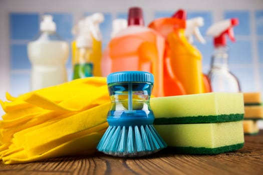 Cleaning Equipment and window background