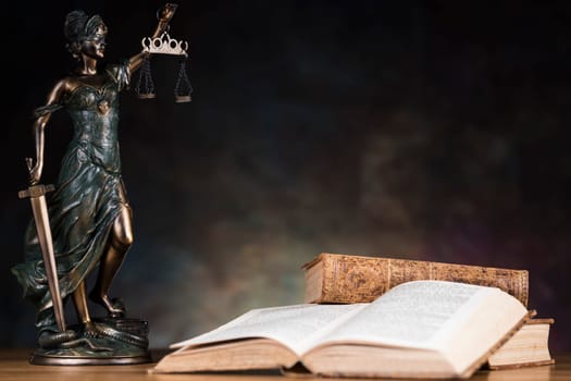 Scales of Justice and Law concept